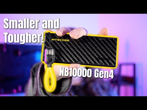 Nitecore NB10000 Gen4 Ultralight 10000mAh Power Bank IPX7
