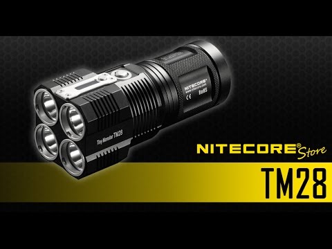 Nitecore TM28 6000 Lumen Rechargeable Flashlight