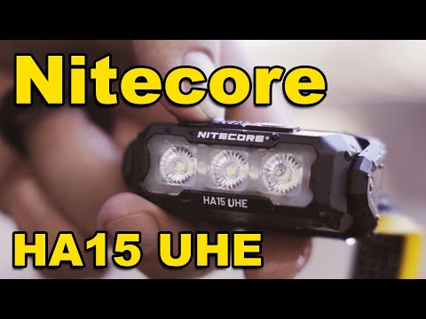 Nitecore HA15 UHE 1x AA Lightweight Headlamp