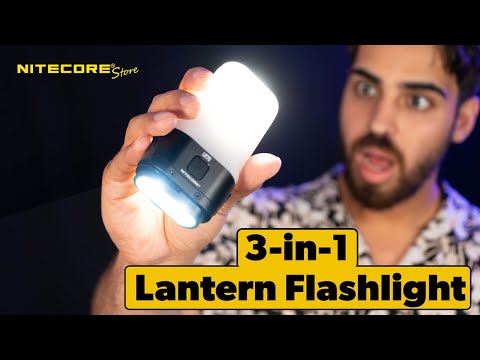 best rechargeable lantern flashlight combo Nitecore LR70 3-in-1 3000 lumen USB-C Rechargeable Lantern Flashlight