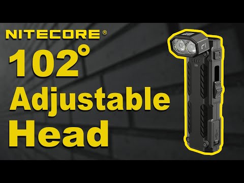 Nitecore EDC09 Swivel Head 1600 Lumen Rechargeable EDC Flat