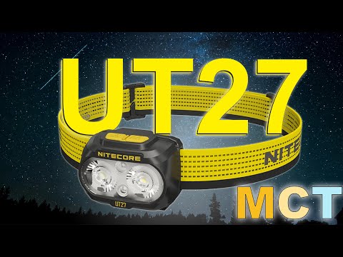 Nitecore UT27 MCT 800 lumen 3 Color Temperatures Running Headlamp