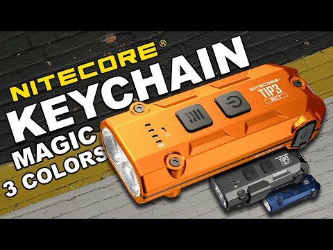 Nitecore TIP3 (TIP 3) 720 Lumen Rechargeable Keychain Flashlight