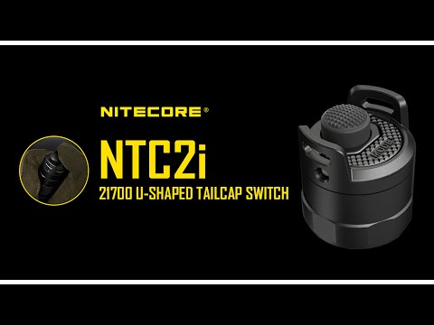 NITECORE NTC2i Tail Cap Tailcap for i Series Flashlights P10i P10iX P20i P20iX P23i