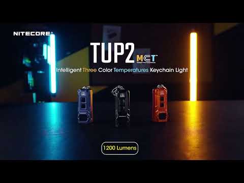 Nitecore TUP2 1200 Lumen MCT Rechargeable Keychain EDC Flashlight