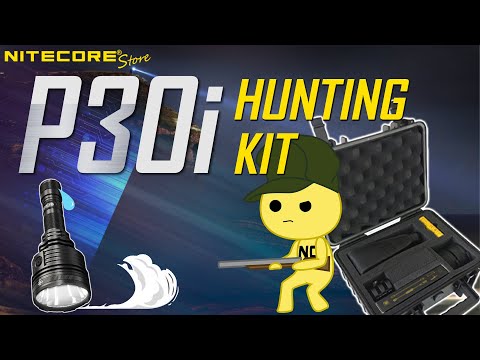Nitecore P30i 2000 Lumen 1093 Yard Long Throw Flashlight Hunting