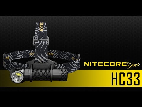 Nitecore HC33 1800 Lumens High Lumen L-Shaped Headlamp