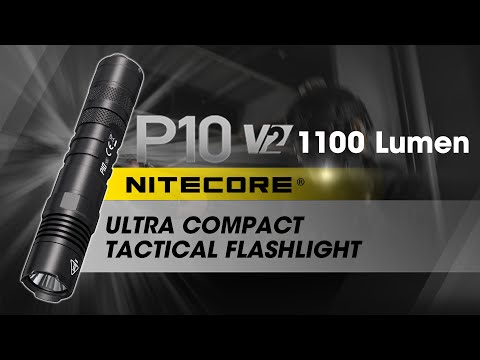 Nitecore P10 V2 1100 Lumen LED Flashlight