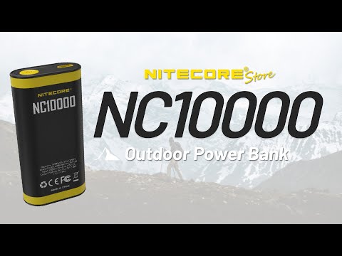 Nitecore NC10000 USB-C QC/PD 10000mAh Outdoor Power Bank