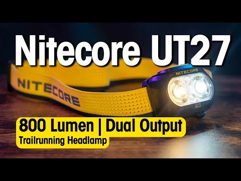 Nitecore UT27 800 lumen Rechargeable Running Headlamp