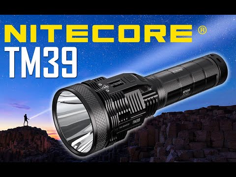 Nitecore TM39 5200 Lumen Long Throw Rechargeable Flashlight