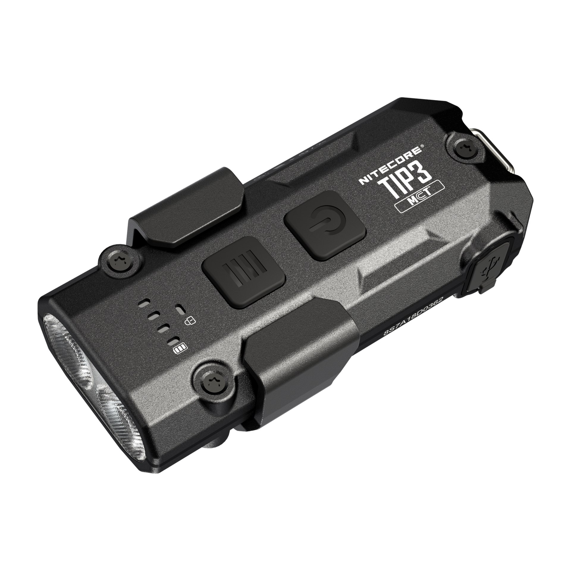 Nitecore TIP3 720-Lumen Keychain Flashlight | Triple Color Light