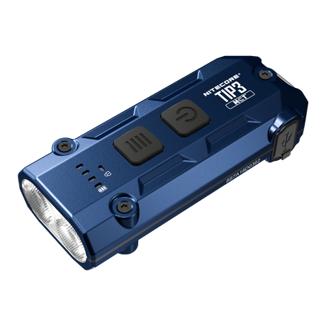best rechargeable edc flashlight 2019 GripLite Pocket Flashlight, 500 Lumens Dual Fuel AA LED Light, Small with Clip for Camping, Hiking and Everyday Use 6 EDC Flashlights Under $100
