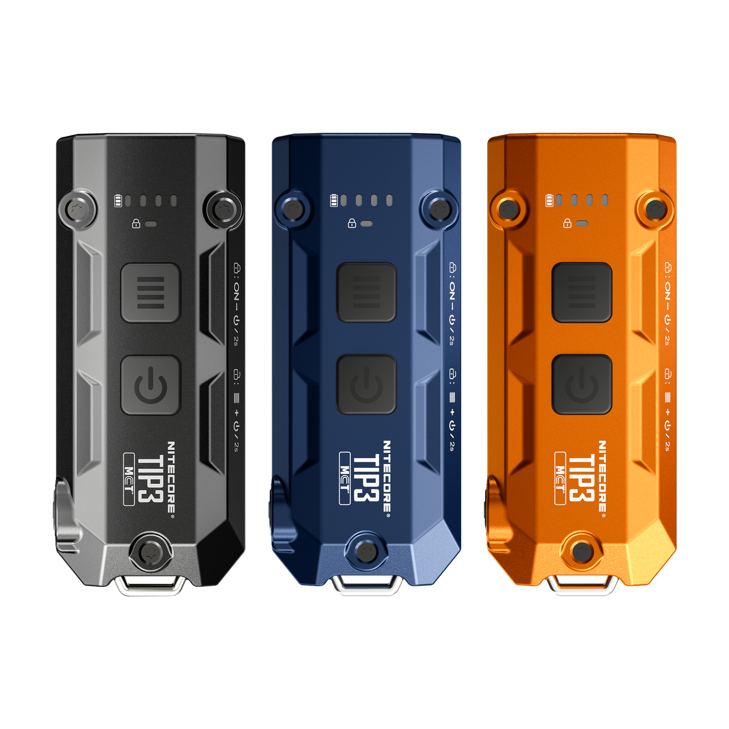 Nitecore TIP3 (TIP 3) 720 Lumen Rechargeable Keychain Flashlight