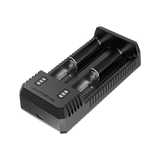 Nitecore UI2 Dual-Slot USB-C Charger, for 18650, 21700, 18350, 20700 Batteries