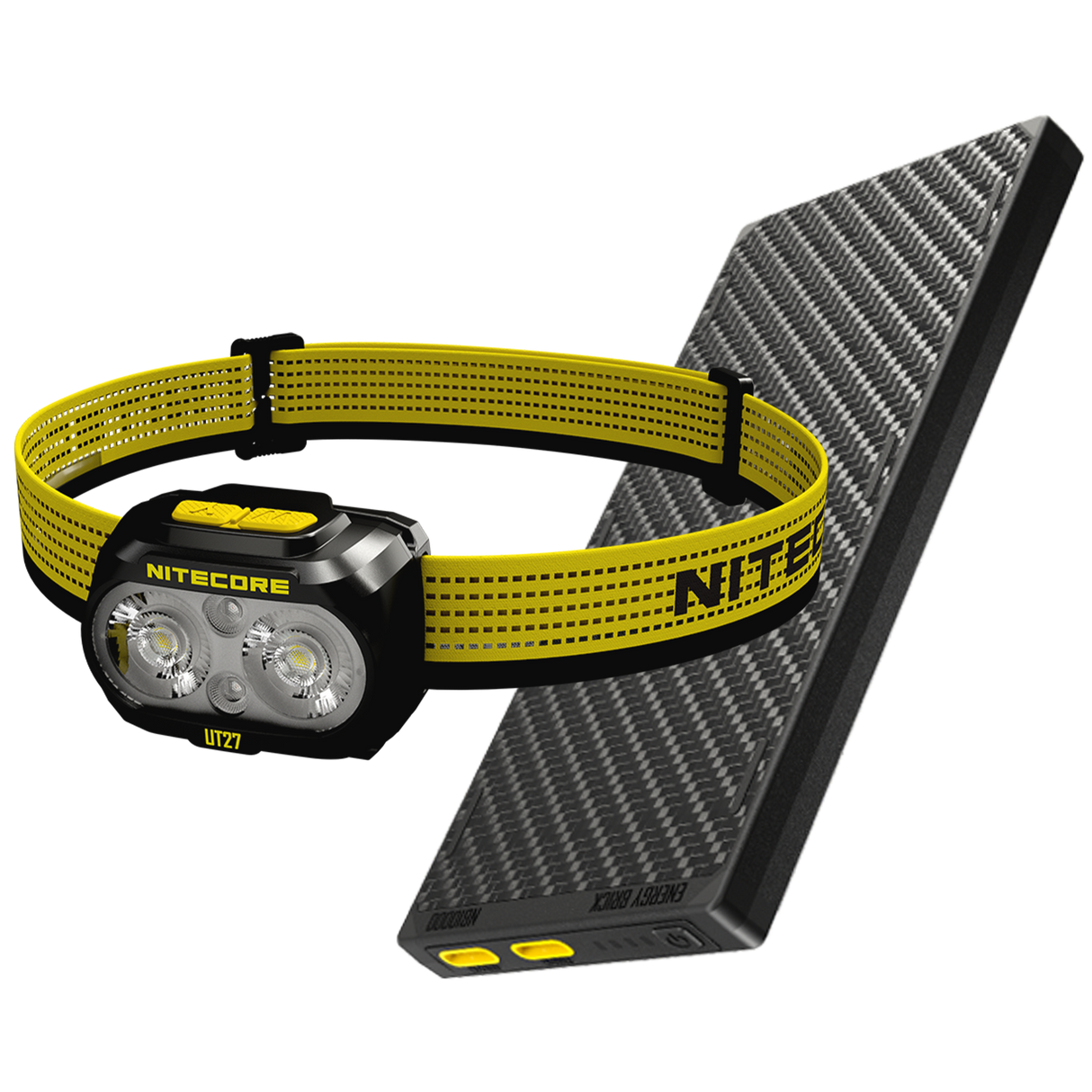 Nitecore UT27 800 Lumen Running Headlamp with NB10000 Gen3 Power Bank Bundle