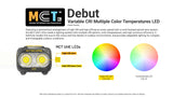 Nitecore UT27 MCT 800 lumen 3 Color Temperatures Running Headlamp