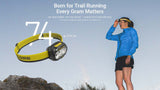 Nitecore UT27 MCT 800 lumen 3 Color Temperatures Running Headlamp