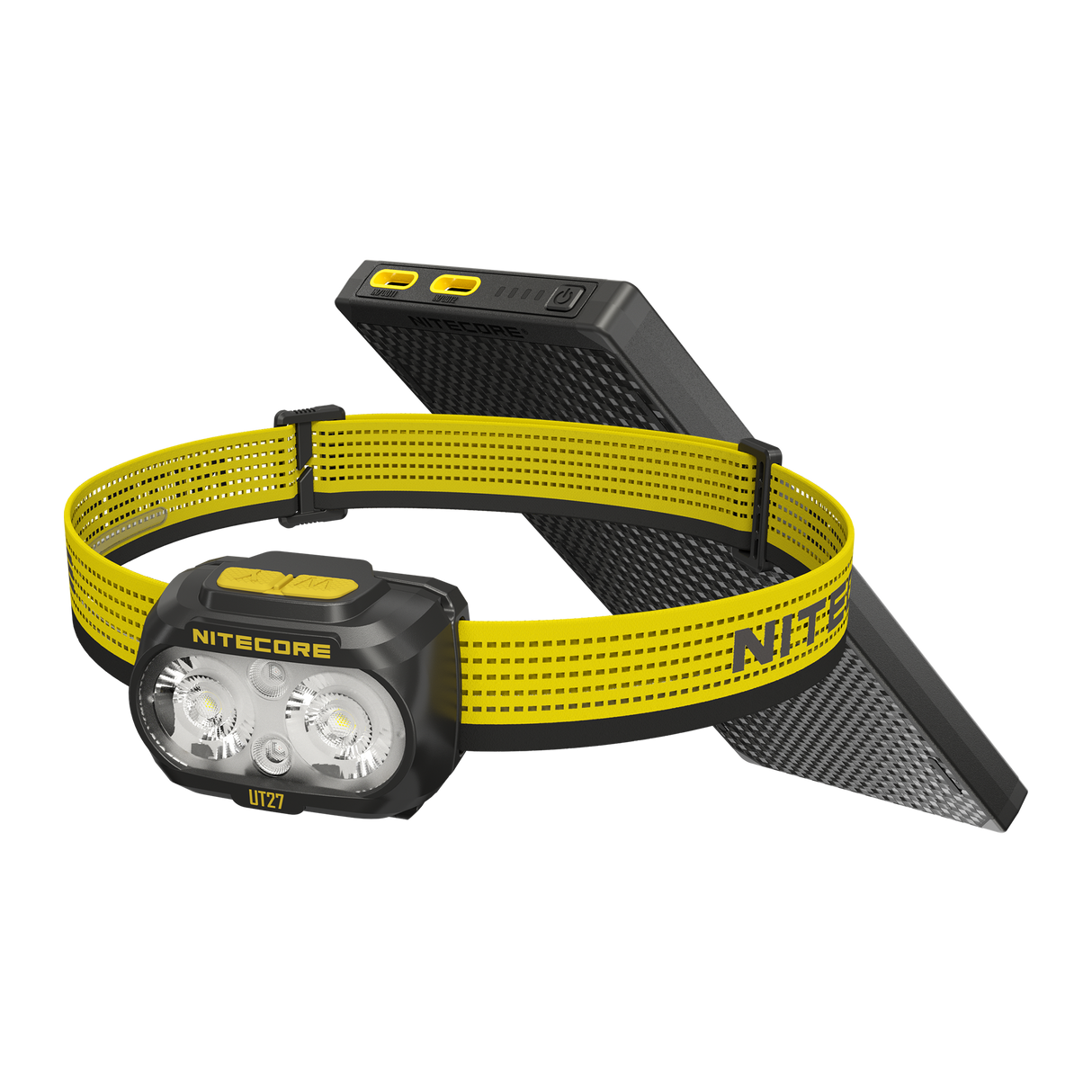Nitecore UT27 MCT 800 Lumen Running Headlamp with NB10000 Gen3 Power Bank Bundle